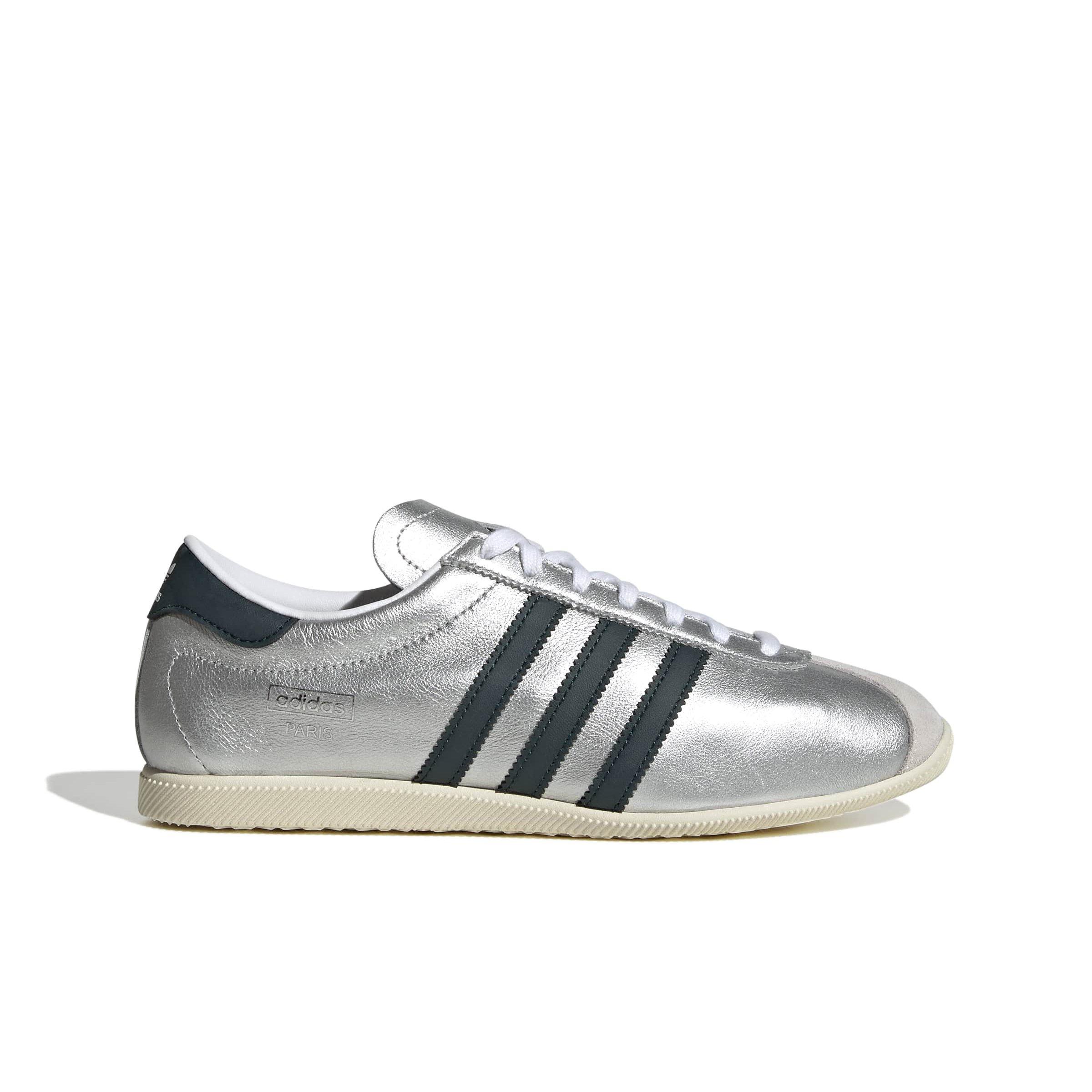  アディダス PARIS パリス silver シルバー 24.5 adidas Paris Women's Silver Metallic Shoe | Hibbett
